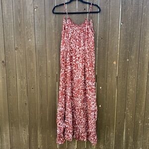 Anthropologie Flowy Maxi Dress – Size M (fits up to L) Adjustable Straps